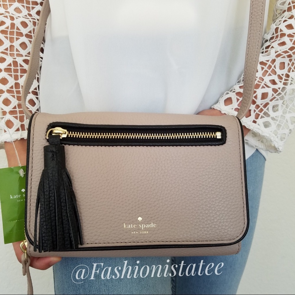 NWT KATE SPADE AVIE CHESTER STREET ALMOND BAG